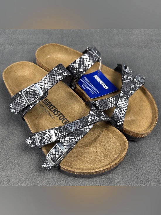 Birkenstock Shoes - Birkenstock 💅 Franca Python Birko-Flor Sandals Size 7 7.5 10 38 41 NEW